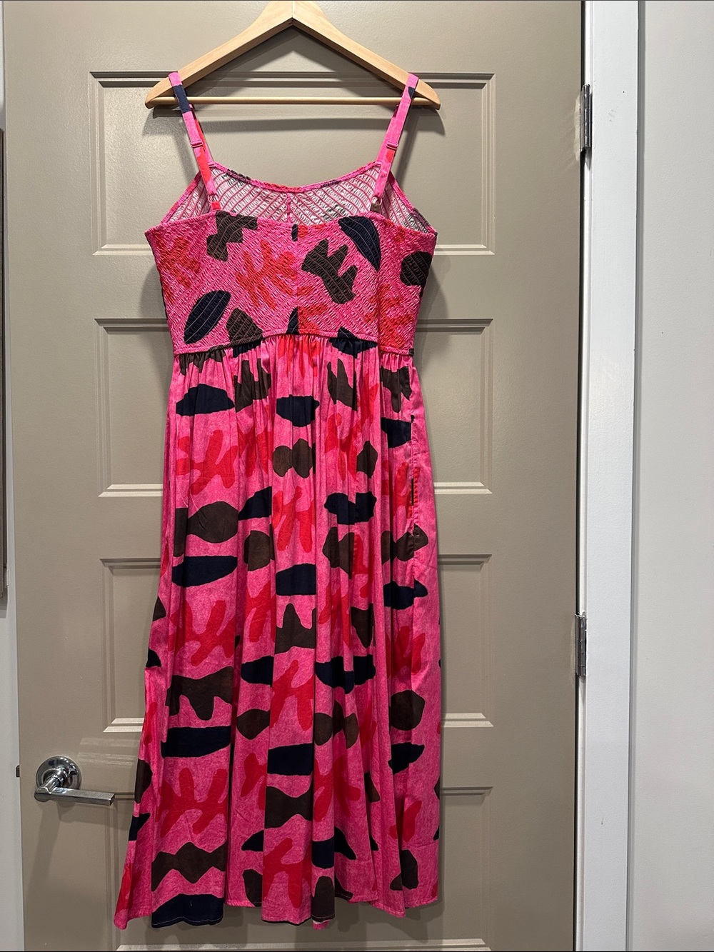 NIC+ZOE Pink & Black Printed Sundress - Picture 2 of 5